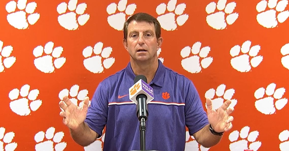 WATCH: Dabo Swinney says program was prepared for this moment | TigerNet