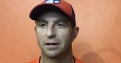 WATCH: Dabo Swinney after Wednesday's practice