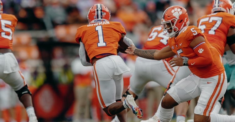Bowman had seen action in both games this season. (Photo per the ACC)