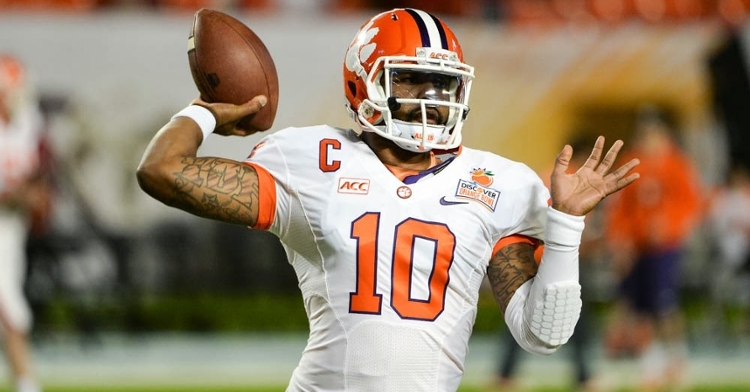 Tajh Boyd trying to help out during this difficult time