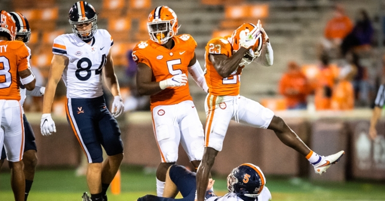 Postgame notes for Clemson-Virginia