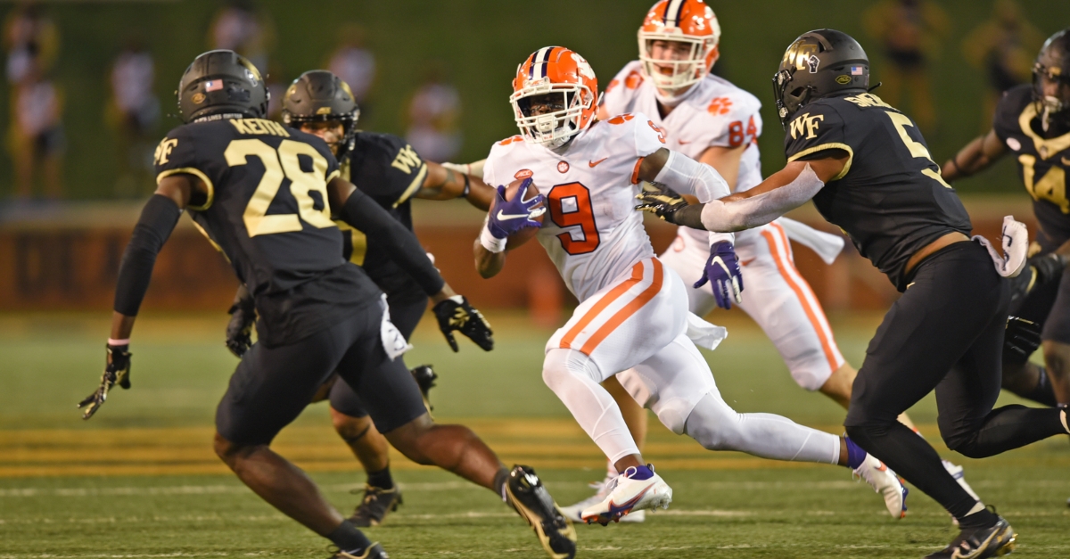 Stats and Storylines: Clemson controls game vs. Wake Forest