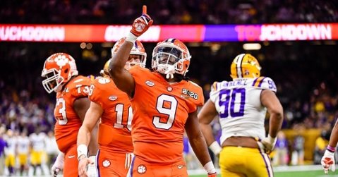 Travis Etienne finished with a number of top individual rankings.