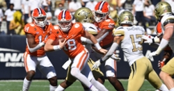 Walk-on quarterback Hunter Helms is making history at Clemson