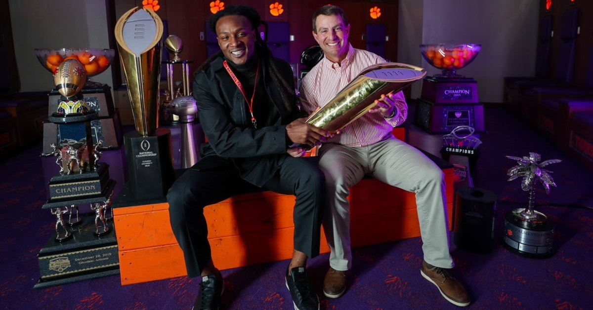 Hopkins and Swinney enjoying some time together in 2020