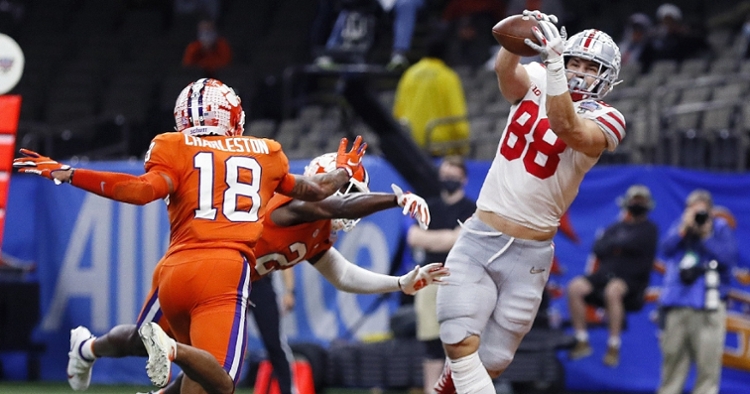 The Buckeyes score a first-half touchdown against the secondary. (Photo: Kylerobertson / USATODAY)