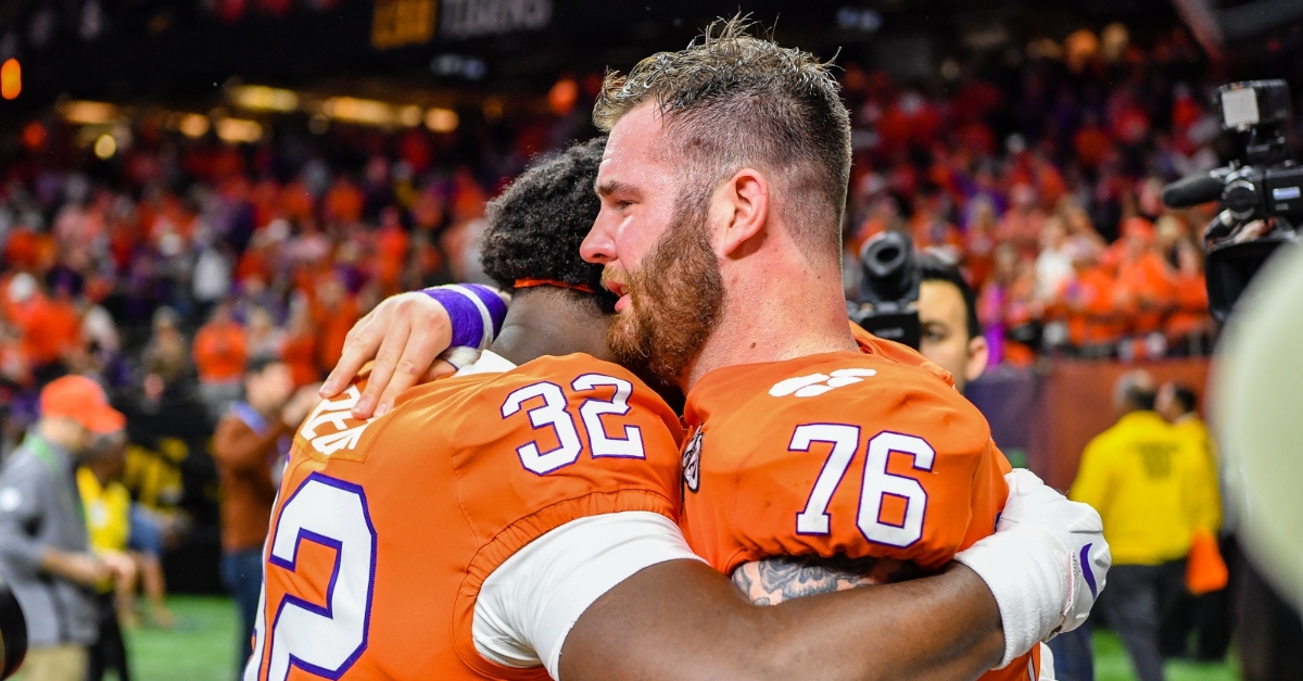 Clemson is about the journey, not the destination, for senior offensive linemen