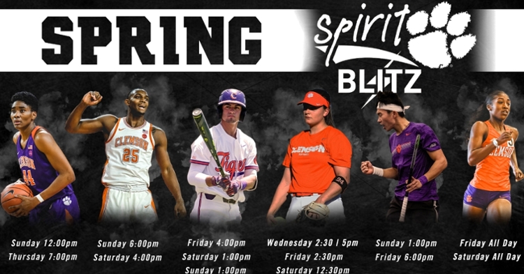 Clemson fans and alumni are encouraged to go to these sporting events