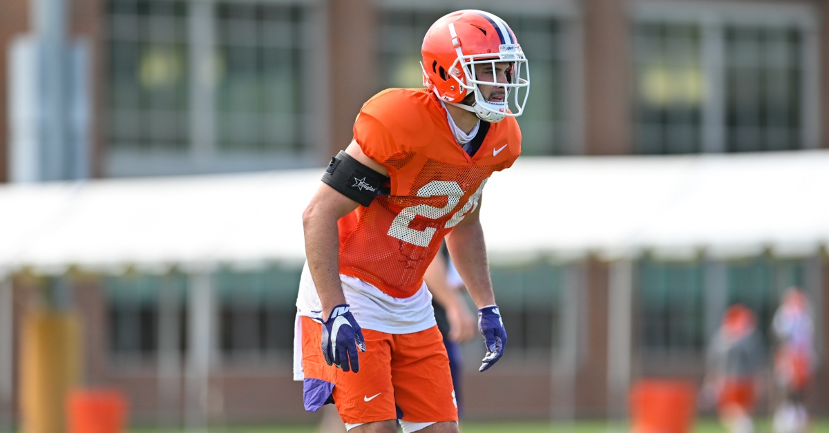 Nolan Turner is one to watch in moving to a bigger role this year. (Photo per Clemson athletics)