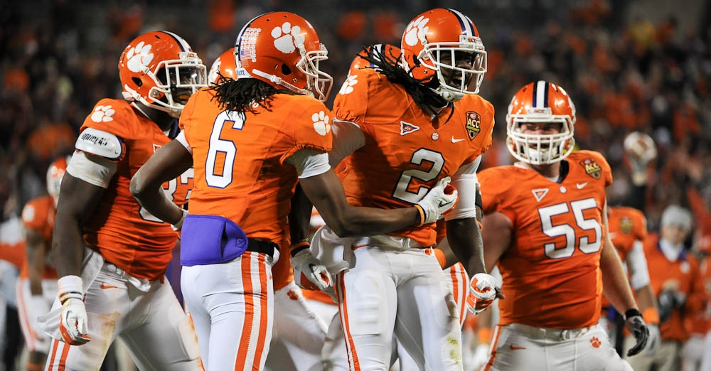 Nuk Hopkins and Sammy Watkins are two star receivers from Clemson in the NFL