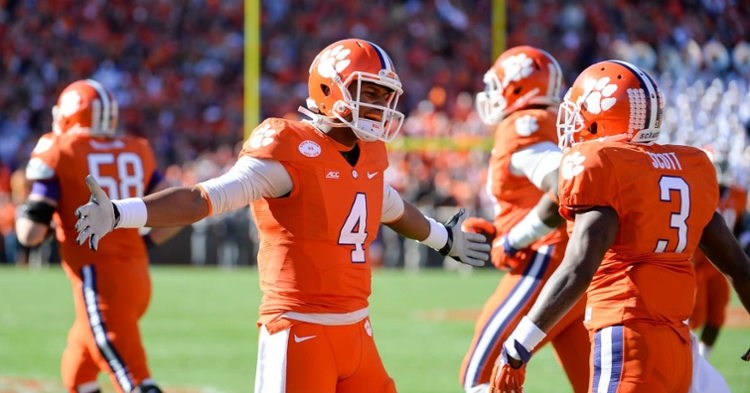 Watson says he wasn't going to miss that 2014 South Carolina game.