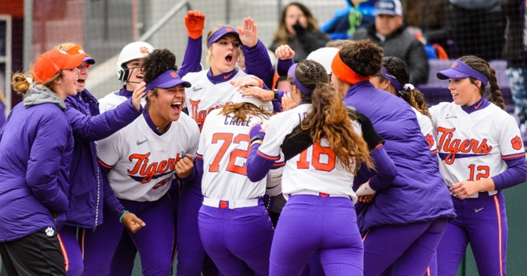Cagle posted double-digit RBIs and strikeouts for the series. (Photo by David Grooms)