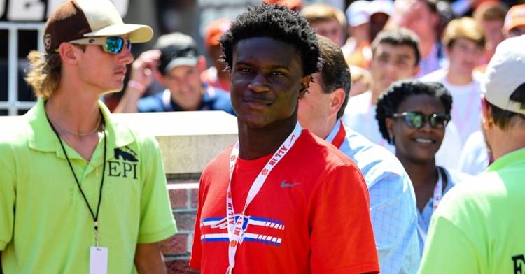Lassiter visited Clemson for a game last season and camped last summer.
