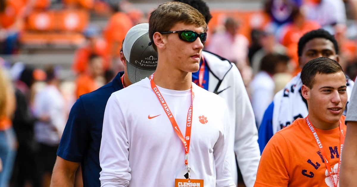 Simpson has made multiple stops in Clemson during the recruiting process. 