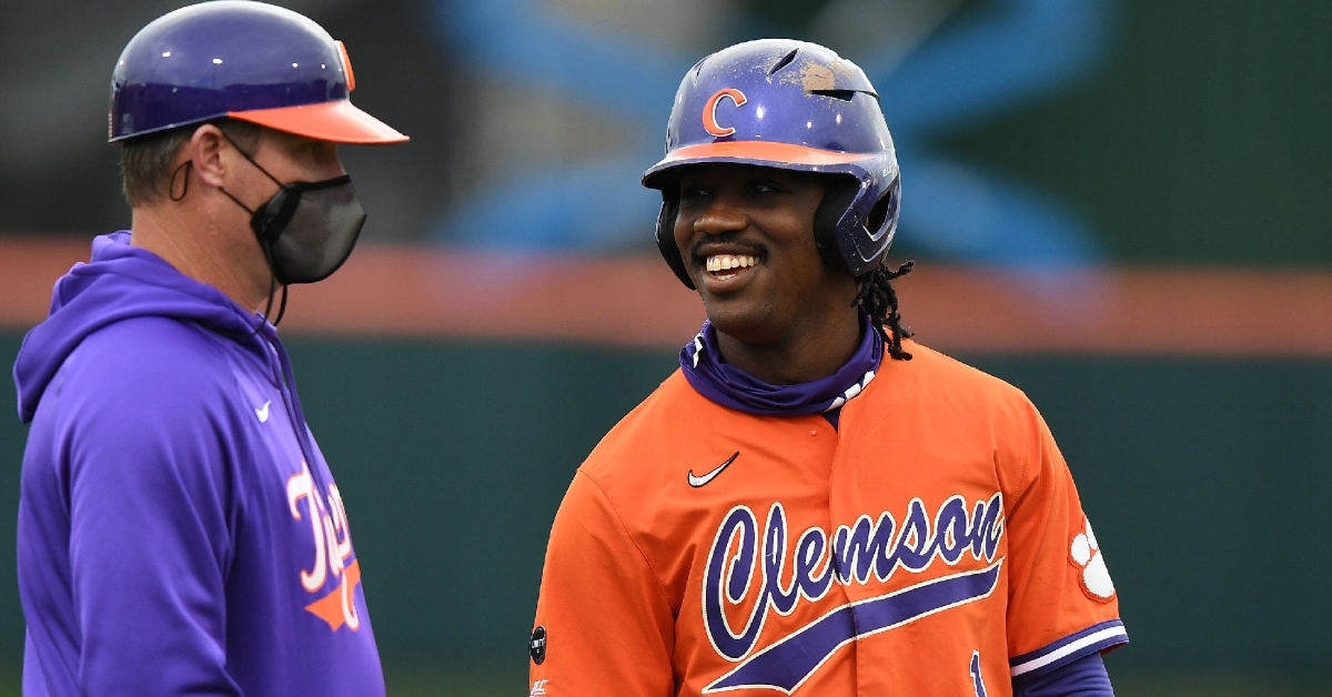 Clemson had a lot to smile about from Friday's game. (ACC photo)