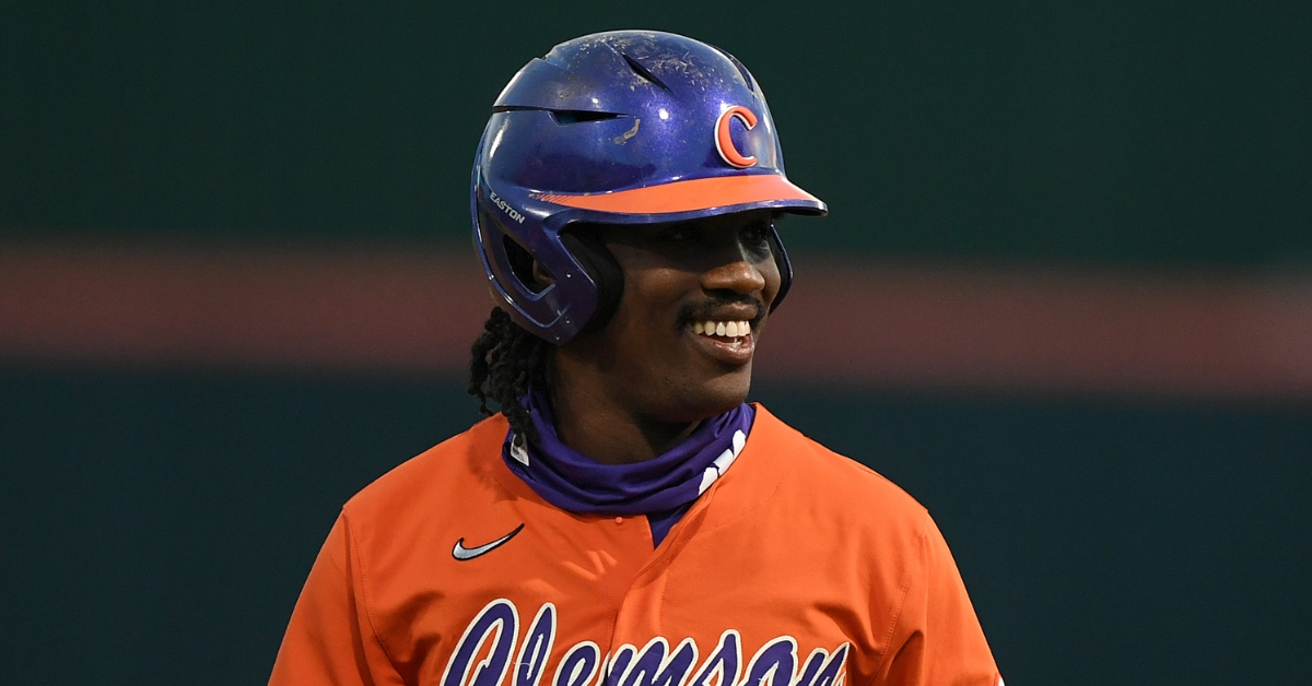 Meredith knocked in two runs and totaled three hits Friday as Clemson broke a 7-game losing streak. (ACC file photo)