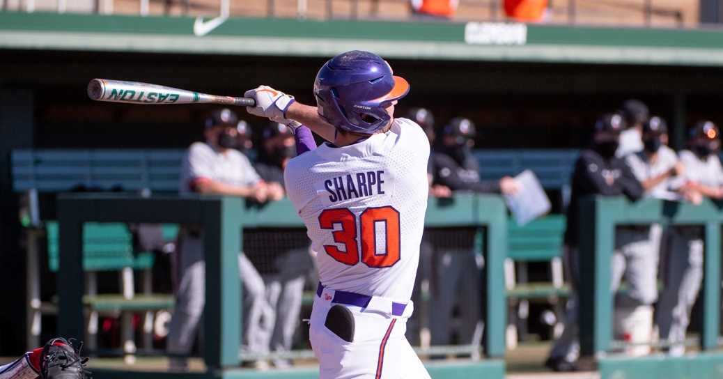 Davis Sharpe and the Tigers push for a strong finish to ACC action starting Thursday (Clemson athletics photo).