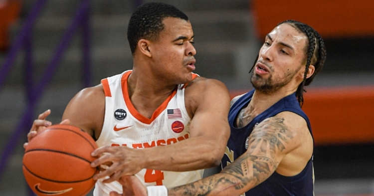 Honor looks for room in the first half. (Photo courtesy ACC)