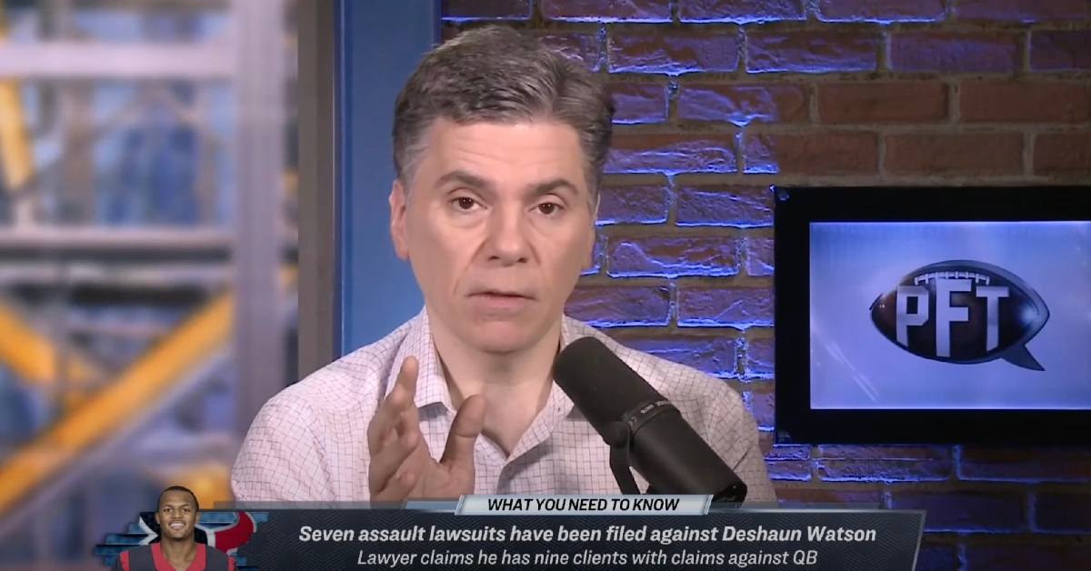 NBC Sports' Mike Florio on Deshaun Watson allegations | TigerNet