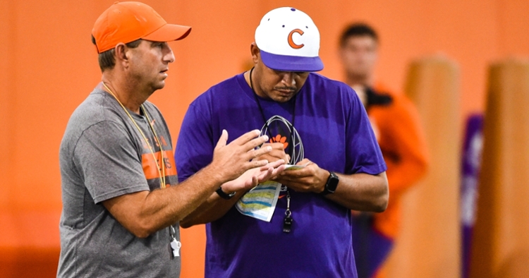 Swinney and offensive coordinator Tony Elliott have come under fire this season.