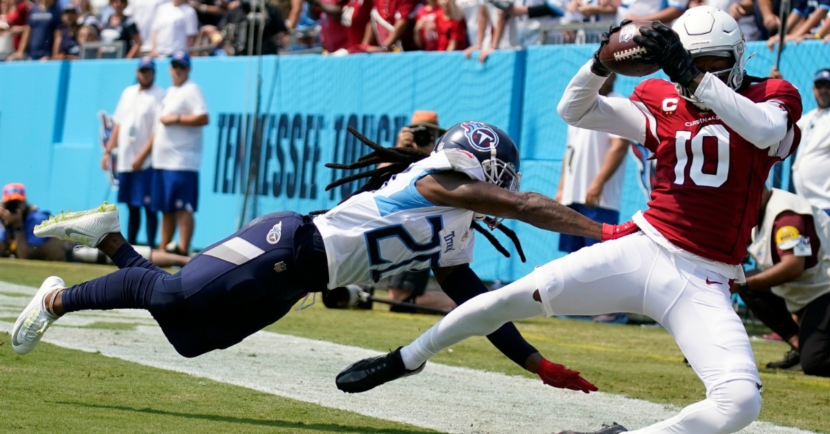Hopkins is one of top receivers in the NFL (The Tennessean - USA Today Sports)