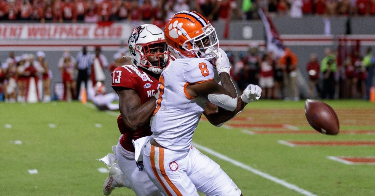 Clemson lost their first road game of the season on Saturday