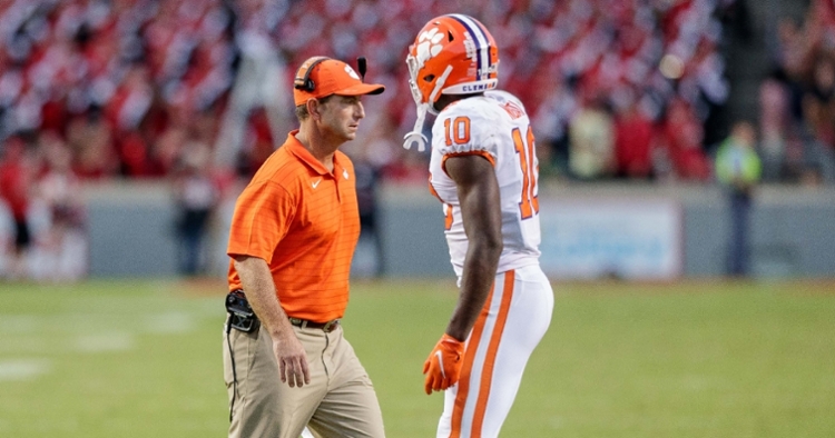 Swinney said it's been a long time since the Tigers have been in this position.