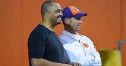 Clemson Practice Observations: Christmas carols and watering the bamboo