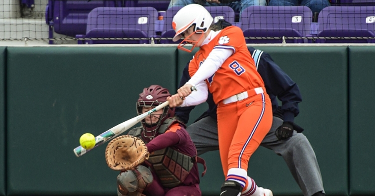 Clemson dropped two games to Virginia Tech Friday. (ACC photo)