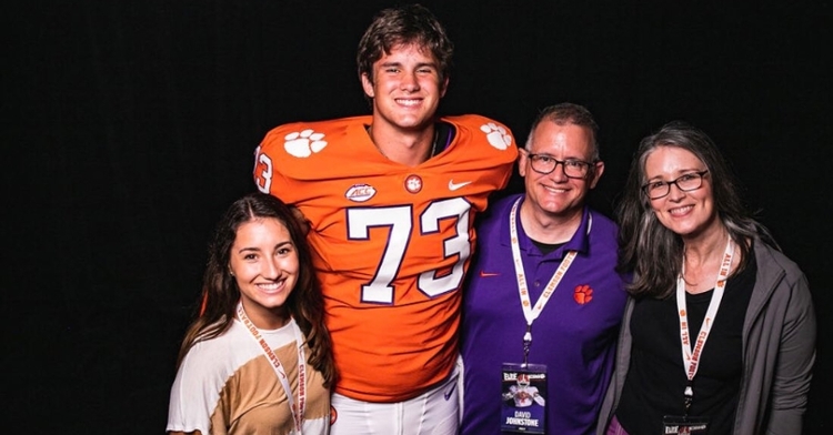 Johnstone attended Clemson's Elite Retreat.