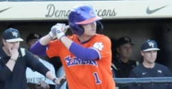 Tigers break through in ninth to take game one at No. 23 Deacs