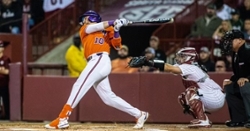 Hawkins' clutch hit keeps Clemson perfect to take opener from Gamecocks