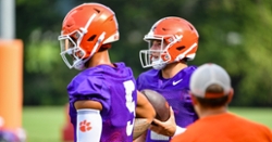 Streeter says there is 'definite competition' at the quarterback spot