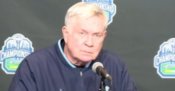 WATCH: Mack Brown reacts to 39-10 loss to Clemson in ACC title game