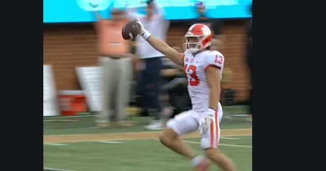 WATCH: Clemson offense rolling early against Wake Forest
