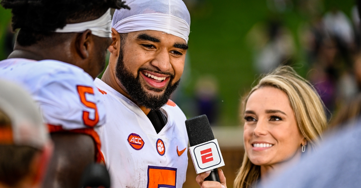 DJ Uiagalelei and Clemson proved some points Saturday and are back in the ESPN Playoff projections.