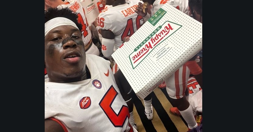 The sweet taste of victory is a tasty donut
