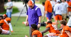 Wes Goodwin shows his confidence on gameday by telling jokes