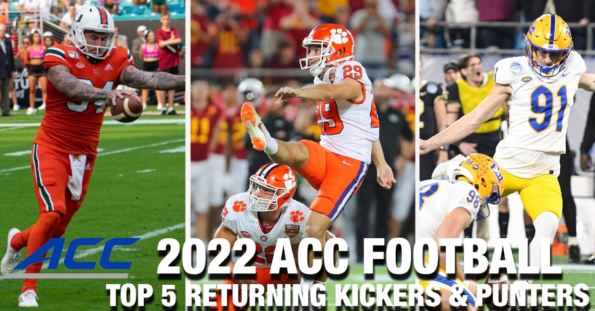 BT Potter named No. 1 kicker in ACC