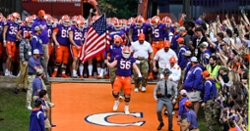 Clemson's offensive line moving in the right direction