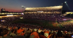 Clemson players love the light show of stadium entrance: 'It was crazy. It was electric.'