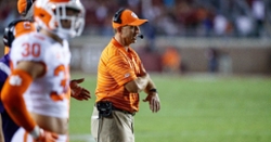 Swinney message to fans for weekend: Get up, get your ankles taped, and grab a biscuit