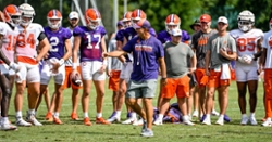 Swinney previews Georgia Tech, says he's excited to see offensive line play