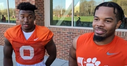 WATCH: Clemson player interviews after Tuesday's practice
