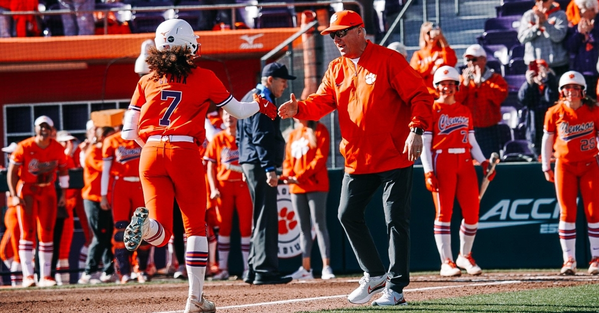 Clemson softball announces changes to weekend schedule